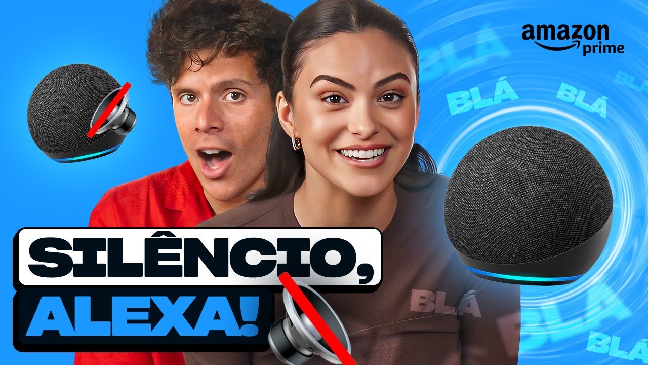 Camila Mendes e Rudy Mancuso respondendo a ALEXA!