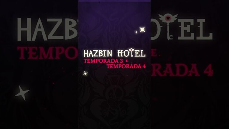 O Hazbin Hotel está aberto para negócios! 3ª e 4ª Temporadas vem aí! 😈