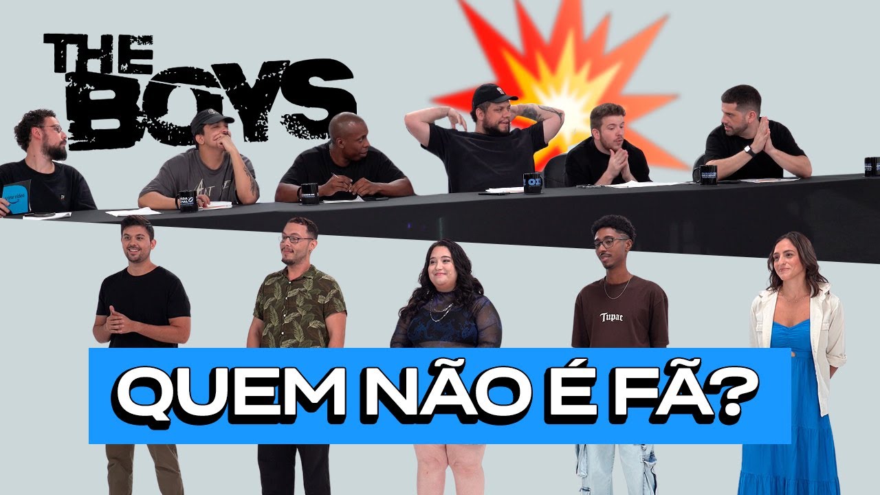 QUEM NÃO É FÃ DE THE BOYS? com Aqueles Caras