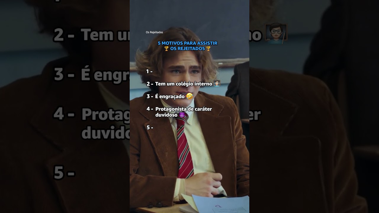 Sinais que você deve assistir Os Rejeitados!
