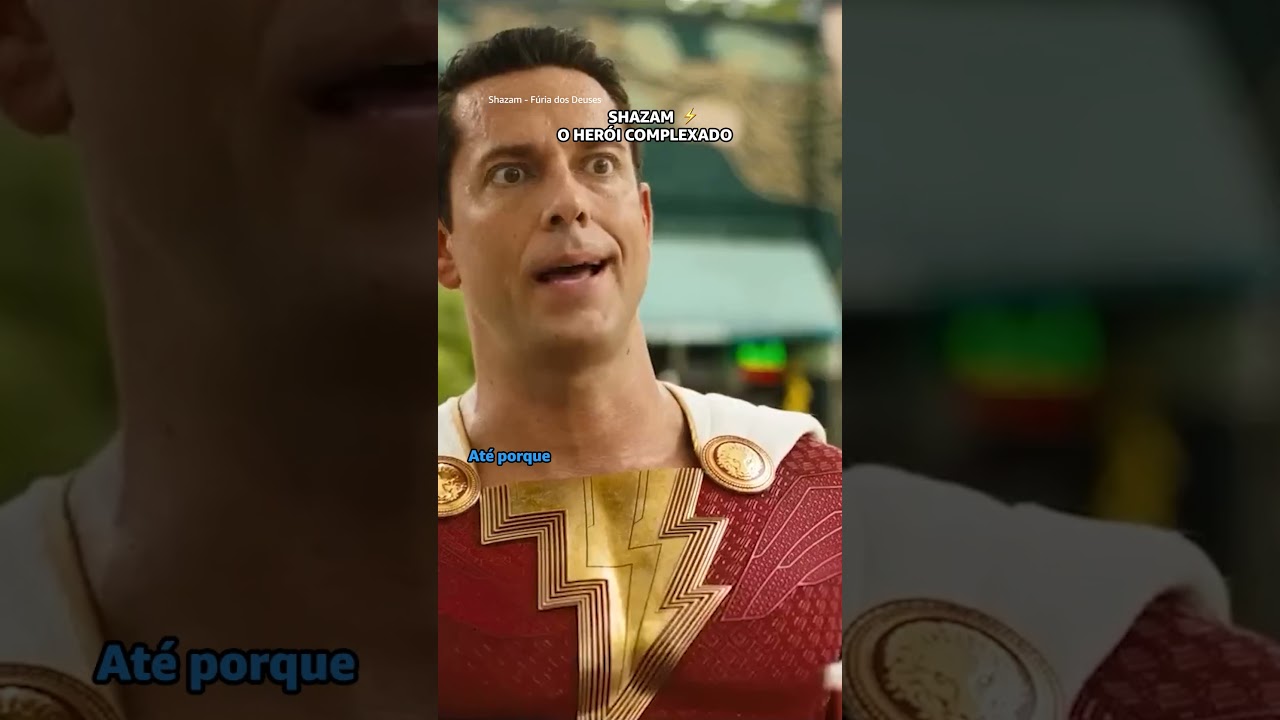 Shazam sendo o SUPER em Shazam: Fúria dos Deuses!