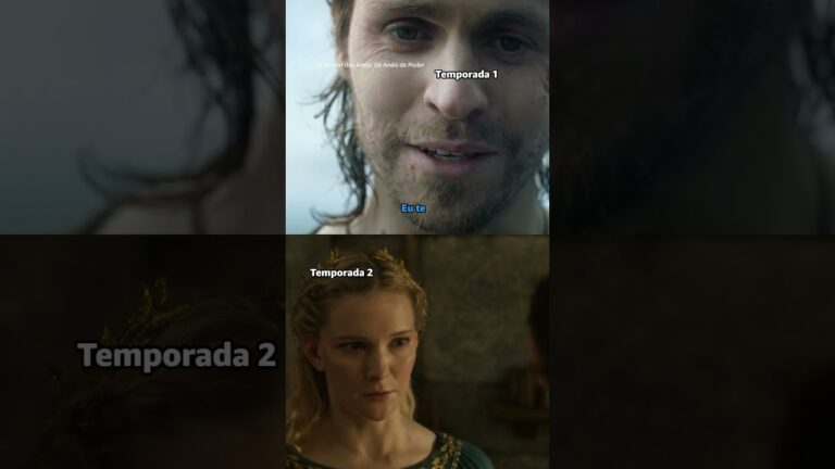 Galadriel na 1 temporada X na 2 temporada!