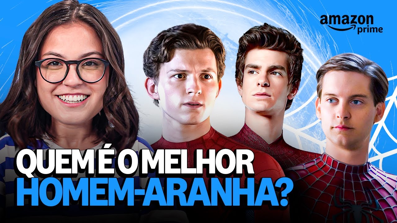 TOM HOLLAND, TOBEY MAGUIRE OU ANDREW GARFIELD? ft. Samanta Alves