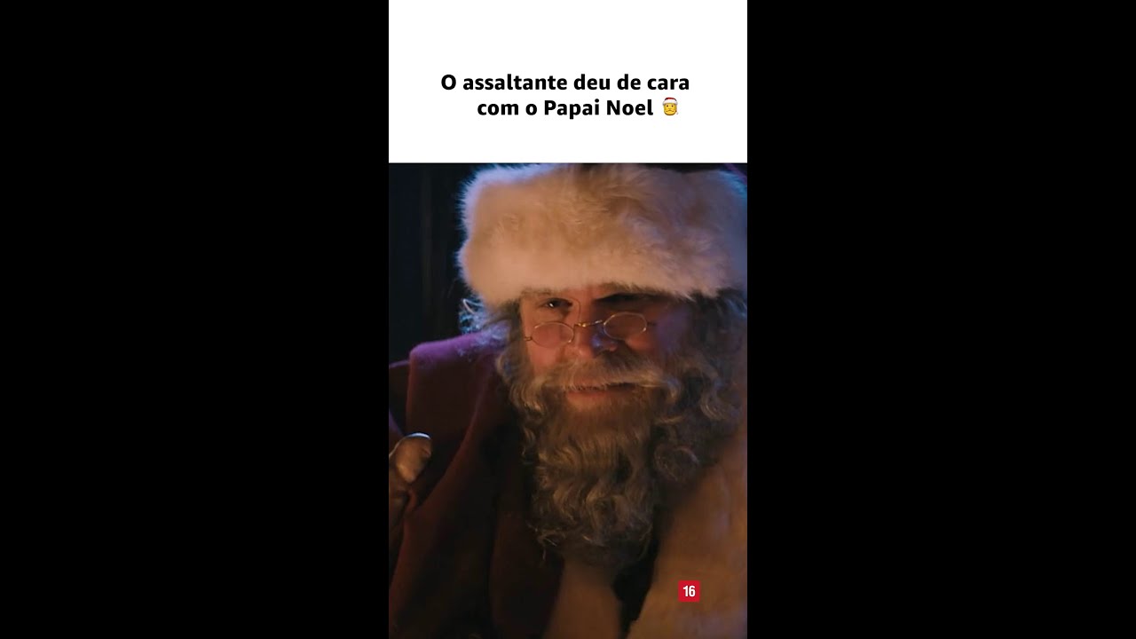 David Harbour sendo um Papai Noel do barulho!